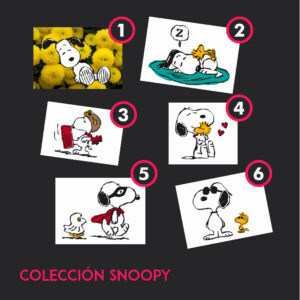 Tazas Aluminio - Colección Snoopy